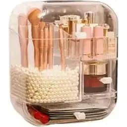 Органайзер для косметики на 3 секции с акрила XPRO прозрачный (W-20_723)