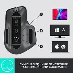 Миша Logitech MX Master 3S for Business Graphite (910-006582) - мініатюра 9