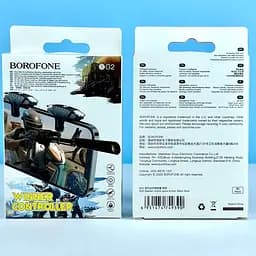 Геймпад джойстик Borofone BG2 Spartan Black/Silver - мініатюра 5