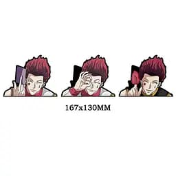 Голографічна наклейка Хантер х Хантер Hunter × Hunter Хісока hs 44