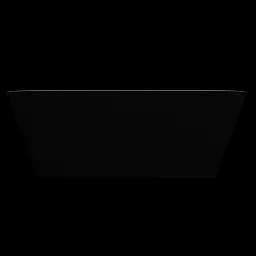 Ванна окремостояча глянцева Amdcon Atlant 150x75 чорна з литого каменю ATLANT_150_BLACK_HL Чорний - мініатюра 10