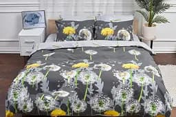 Пододеяльник Moon&Star Бязь Gold Люкс Dandelion King Size 220x240 см