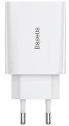 Мережевий зарядний пристрій Baseus Speed ​​Xiaomini 1Type-C 20W CCFS-SN02 White