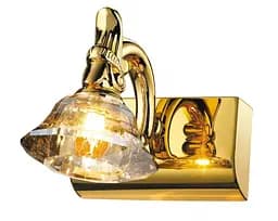 Светильник Brille BR-02 353/1 G9 G настенный накладной в спальню спот классический