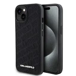 Чехол Karl Lagerfeld PU Quilted Pattern для iPhOne 15 Black (57983116799)