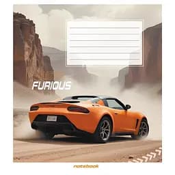 Зошит загальний "В пустелі" Leader 060-590423K-1 в клітинку, 60 аркушів