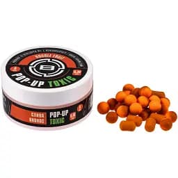 Бойли Brain Toxic Pop-Up Double Fruit (cлива + ананас) 8 mm + 6x10 mm 34 g