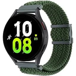 Нейлоновый ремешок Universal 22 mm Elastic Adjustment Samsung/Amazfit/Huawei Pine Green