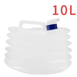 Каністра для води складана туристична 10 л біла
