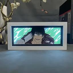 Світильник нічник 3D Магічна битва Тоджі Фушігуро Jujutsu Kaisen Touji Fushiguro 20 см NL3D JK TF