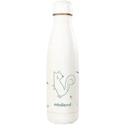 Термобутылочка Miniland Natur bottle Chip, 0,5 л, белый (89345)