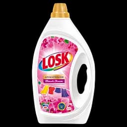 Гель для стирки Losk Колор Ароматерапия Эфирные масла и аромат Малазийского цветка, 1.71 л