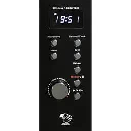 Мікрохвильова піч AIWA NAMICOOK CRYSTAL20 MW-202DG BK 20л/ 700Вт/ гриль/ Child LOCK/чорна - мініатюра 5