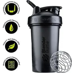 Шейкер спортивний BlenderBottle Classic Loop PRO 28oz/820 мл Blue (500484) (Loop_Pro_28oz_Blue) - мініатюра 10