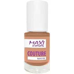 Лак для нігтів Maxi Color Couture Matte відтінок 01, 10 мл