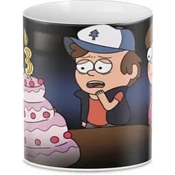 Кухоль GeekLand Gravity Falls Dipper and Mabel cake GF.02.03 330 мл білий - мініатюра 2