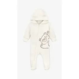 Чоловiчок Ведмежа флісовий унісекс Baby Life 22-05 74 см Молочний