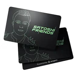 Криптогаманець Tangem 2.0 Satoshi Friends Wallet набір з 3 карток (TG-SATOSHI)