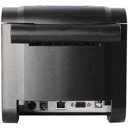 Друкарка етикеток Xprinter XP-370B (термодрук, 152 мм/с, стрічка 82 мм, 203 DPI, USB+Serial, чорний) - мініатюра 5