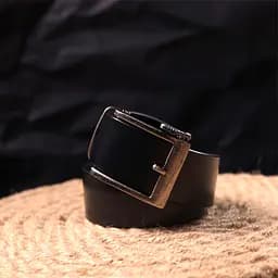 Ремінь шкіряний Vintage чоловічий 3,5х120 см acs0024556 - мініатюра 5