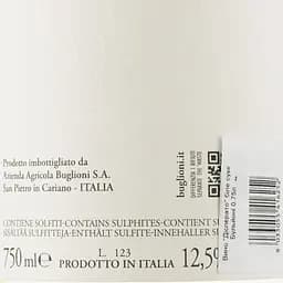 Вино Buglioni Disperato, біле, сухе, 12,5%, 0,75 л - мініатюра 3