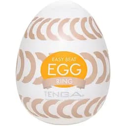 Мастурбатор яйце Tenga Egg Wonder Ring білий