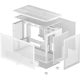 Корпус Deepcool CH260 Без БП White (R-CH260-WHNGM0-G-1) - мініатюра 6