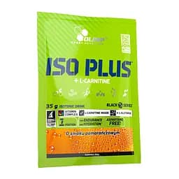 Изотоник Olimp Iso Plus+L-Carnitine апельсин 35 г (Ф001732)