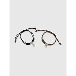 Набор браслетов Цветные нити+кубик (2000990578341)