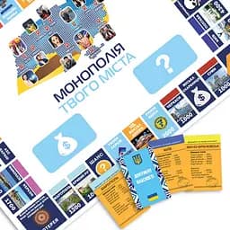 Настільна гра FlixPlay Монополія твого міста стікери філій (PLR-0031) - мініатюра 9