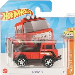 Базовая машинка Hot Wheels HW Hot Trucks 57 Jeep FC красная (5785)  