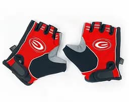Велорукавиці Ergo Gel з короткими пальцями L Black-Red (G0000053) - мініатюра 2