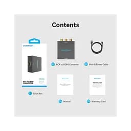 Конвертор RCA to HDMI black Vention (AEFB0) - мініатюра 8