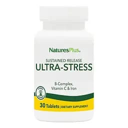 Комплекс для подолання стресу Nature's Plus Ultra Stress з Залізом 30 таблеток