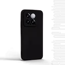 Чехол-накладка для смартфона Xiaomi 14, противоударный, силиконовый, термополиуретановый (ТПУ), с защитой камеры и корпуса, черный, защита всего корпуса, ArmorStandart (ARM72979) - мініатюра 2
