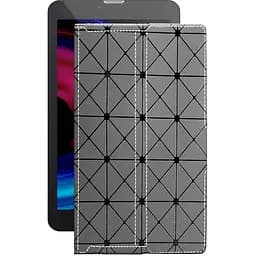 Чохол StatusCASE з екошкіри для планшету Pixus Touch 7 3G Сірий ромб