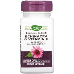 Ехінацея з Вітаміном С Nature's Way 100 капсул