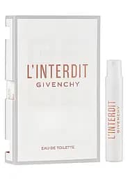 Оригінал Givenchy L'Interdit Eau De Toilette 1 мл туалетна вода