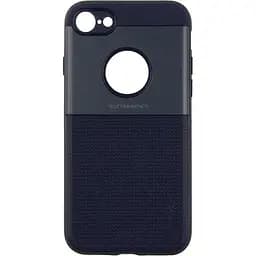 Чохол-накладка iPaky Shield Series/Elegant Grid Design TPU Hybrid Case Apple iPhone 7/8 Blue