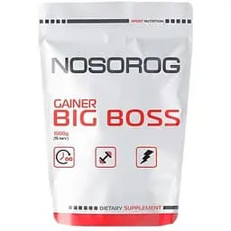 Гейнер Nosorog Big Boss Gainer Банан 1.5 кг