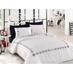 Комплект постельного белья Dantela Vita Viola с вышивкой Евро Разноцветный 000230293