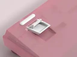 Ігрова механічна клавіатура Womier VK66 Pro / Дротове підключення / Womier POM Series Switches / Pink Lines - мініатюра 7