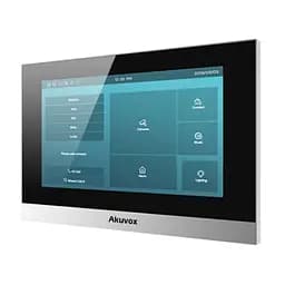 Відеодомофон 7” WiFi Akuvox C313W Silver SIP Linux Bluetooth (87-00007) - мініатюра 2