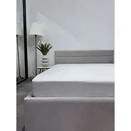 Простирадло на резинці Ecotton Сream White Полісатин 200х160 см (24569) - мініатюра 2