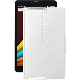 Чехол StatusCASE из экокожи для планшета Sigma X-style Tab A81 Белый