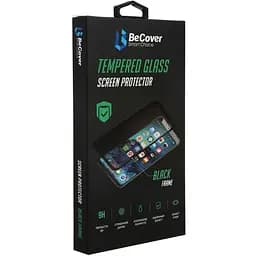 Стекло защитное BeCover Apple iPhone 13 / 13 Pro Black (706663)