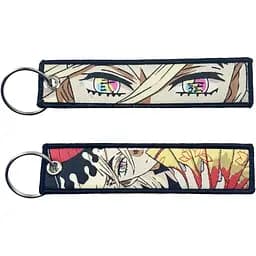 Брелок тканевый Клинок рассекающий демонов Доума Demon Slayer Doma 10 см