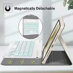 Чохол-клавіатура FINTIE для iPad mini (A17 Pro) 7-го покоління 2024 року/iPad mini 6-го покоління 8,3 дюйма, м'яка задня - мініатюра 5