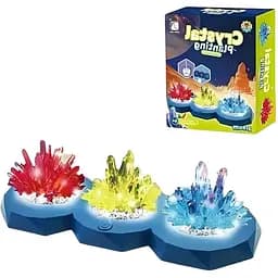 Кристаллический мир: Набор для выращивания ярких кристаллов с подсветкой