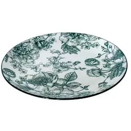 Тарелка десертная Limited Edition Blossom Green 19 см белая (YF7002-2)